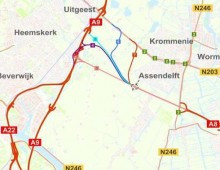 PvdA bezoekt platform Krommenie inzake verbinding  A8/A9 d.d. 16 februari 2017